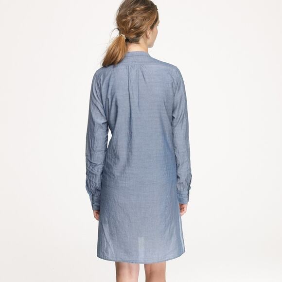 Nili Lotan Chambray Tunic Beach Dress Size Small - Picture 3 of 7